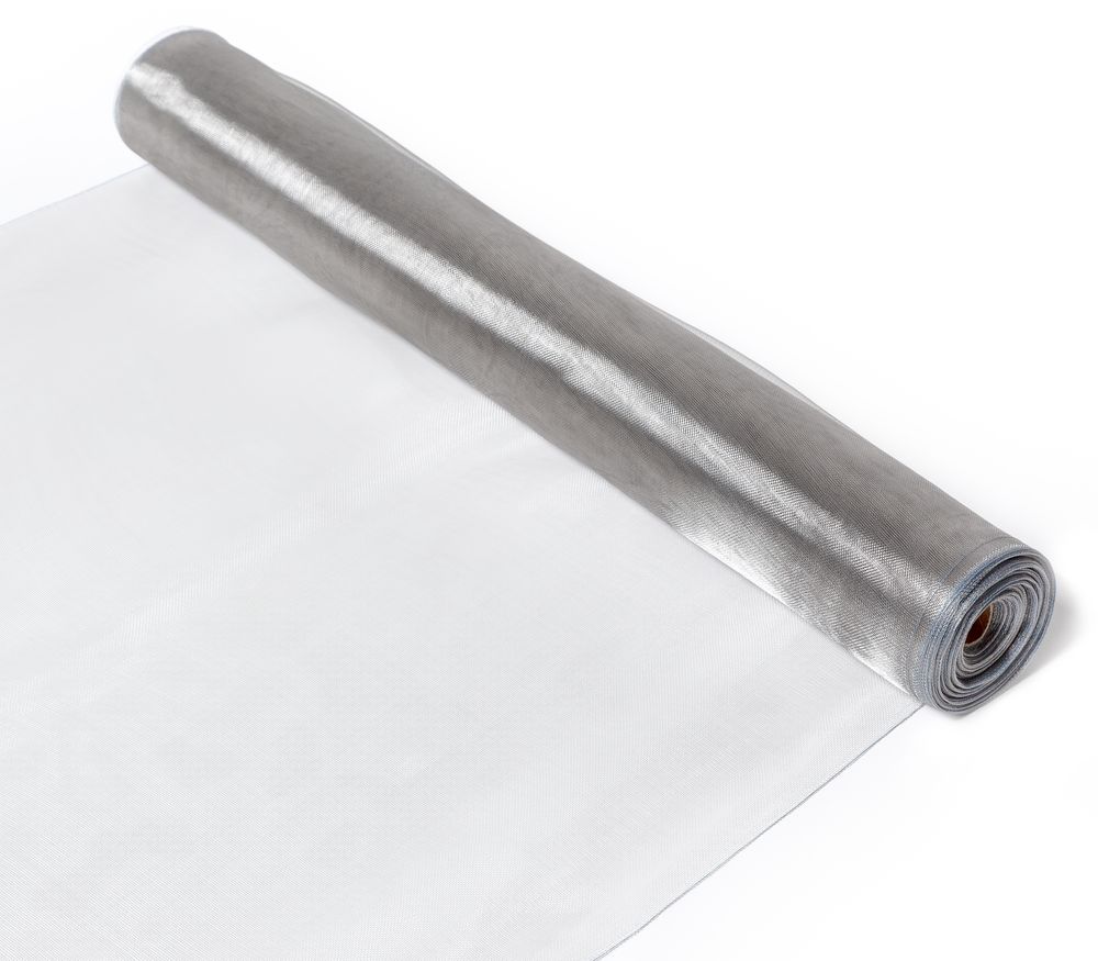 Šírka pletiva z nehrdzavejúcej ocele 100 cm, GR 0,12 mm