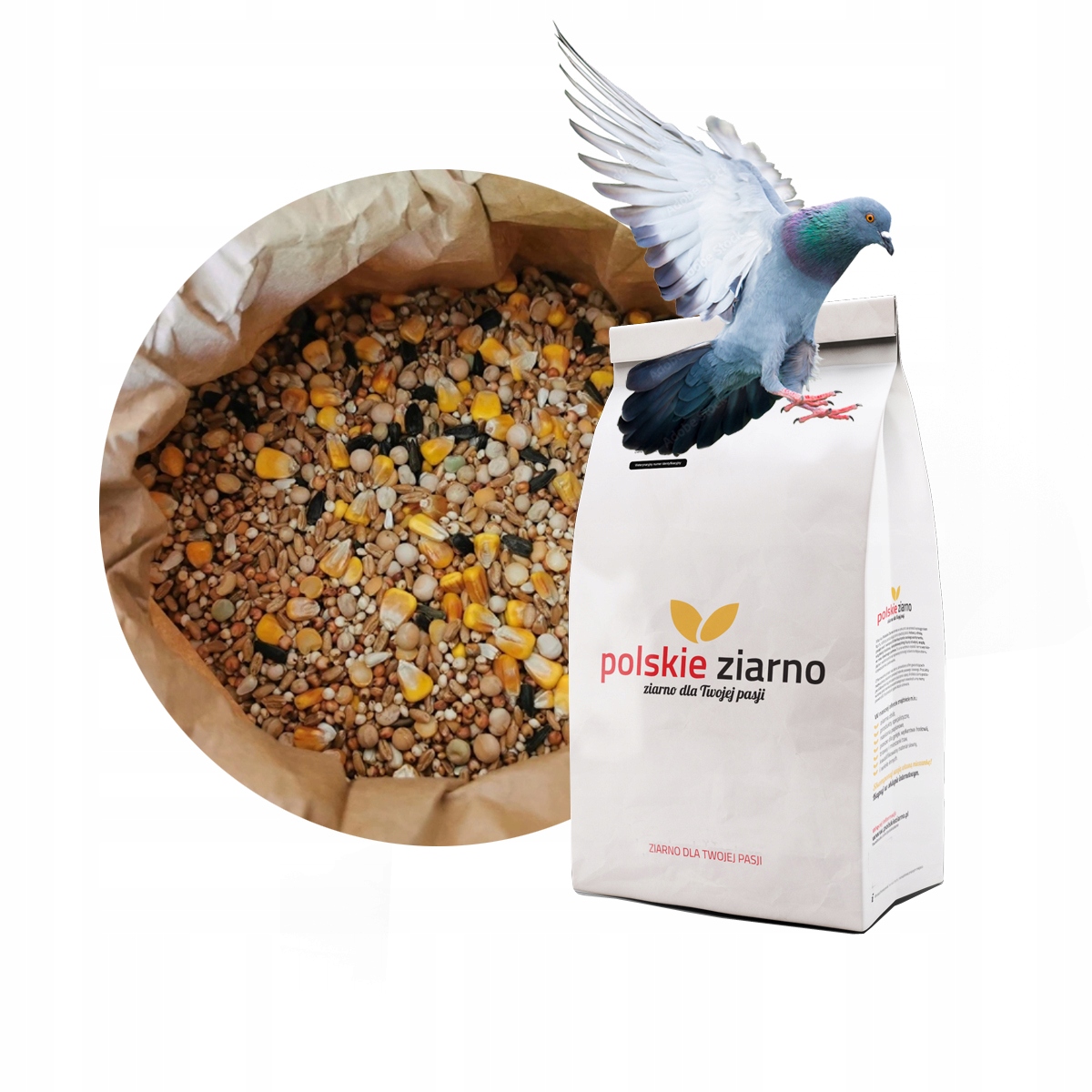 # KRMIVO PRE HOLUBY bohaté zloženie KVALITA - 5 kg #