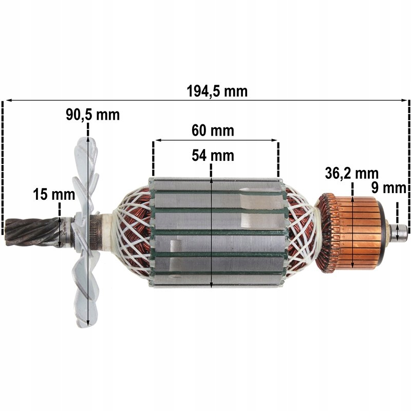 Makita rotor 2414 nb b
