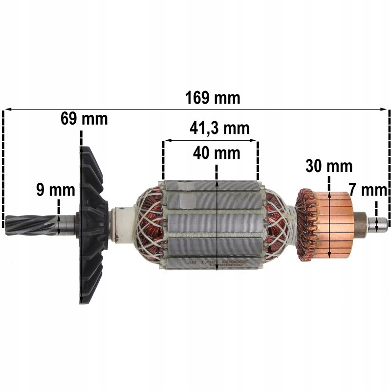 Bosch GKS 54 GKS54 Rotor č. 1604010451