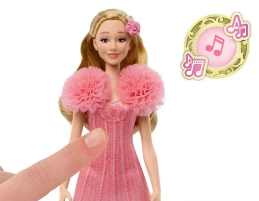 Spievajúca bábika Mattel Glinda z filmu WICKED