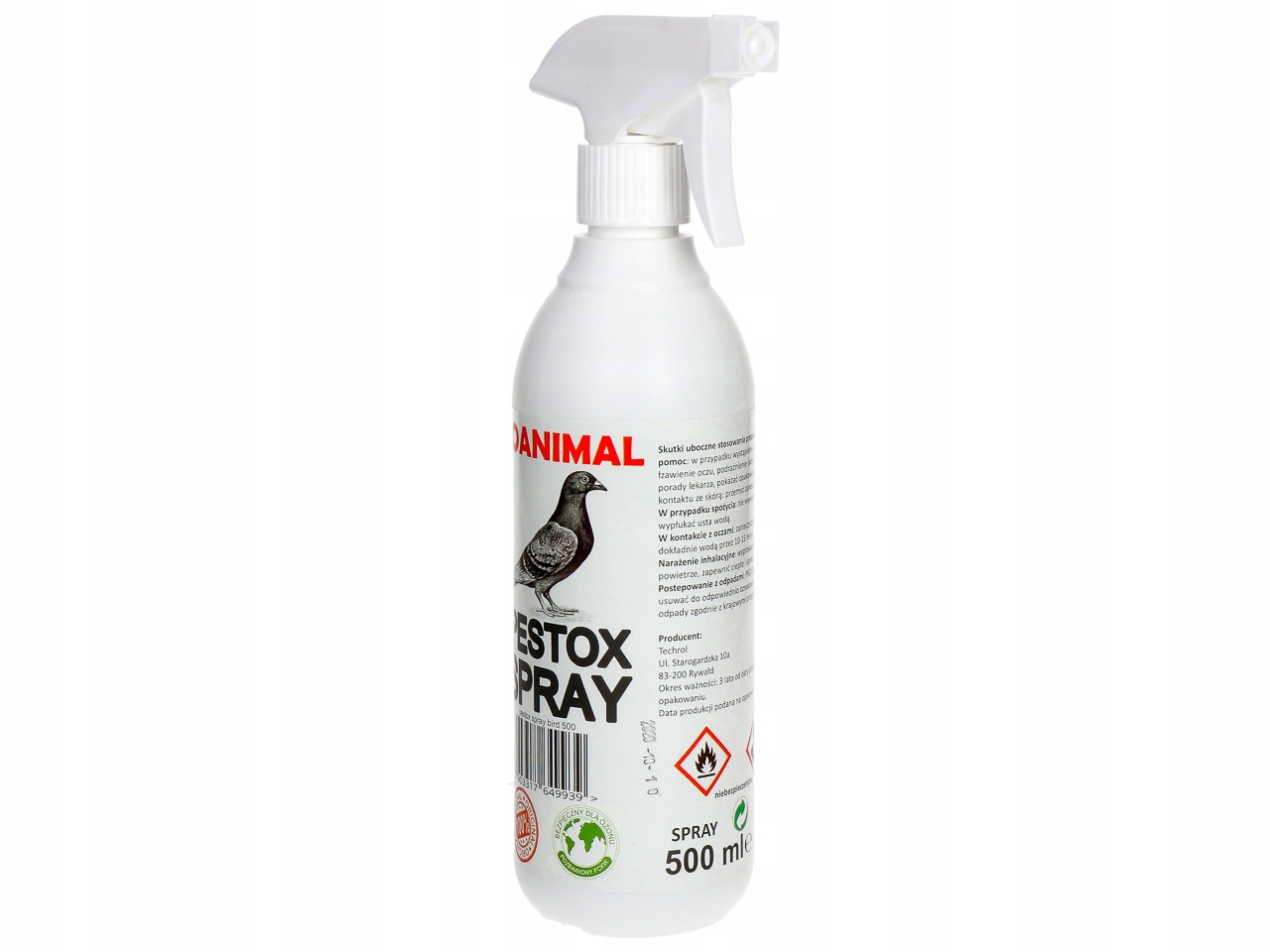 Sprejový odpudzovač vtákov Bird Stop, 500 ml