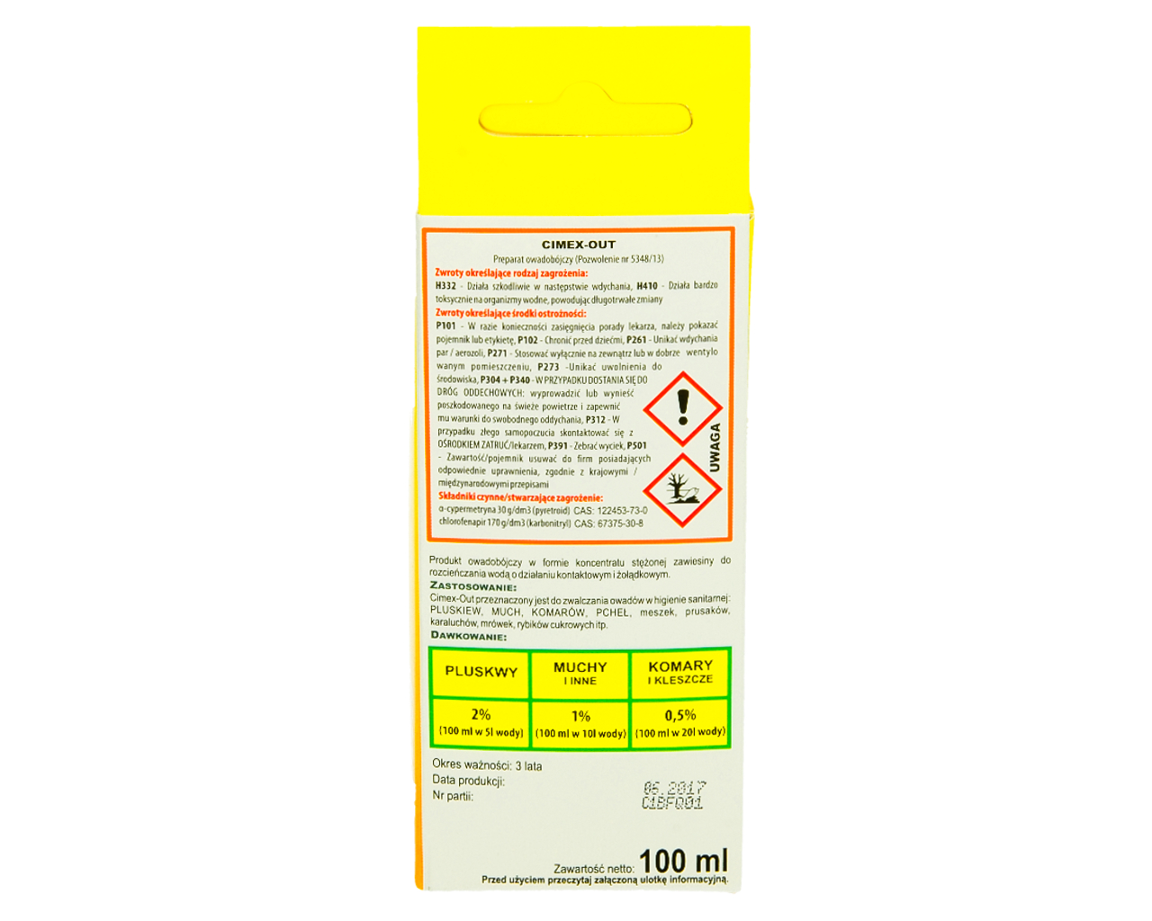CIMEX OUT prípravok na šváby 100 ml