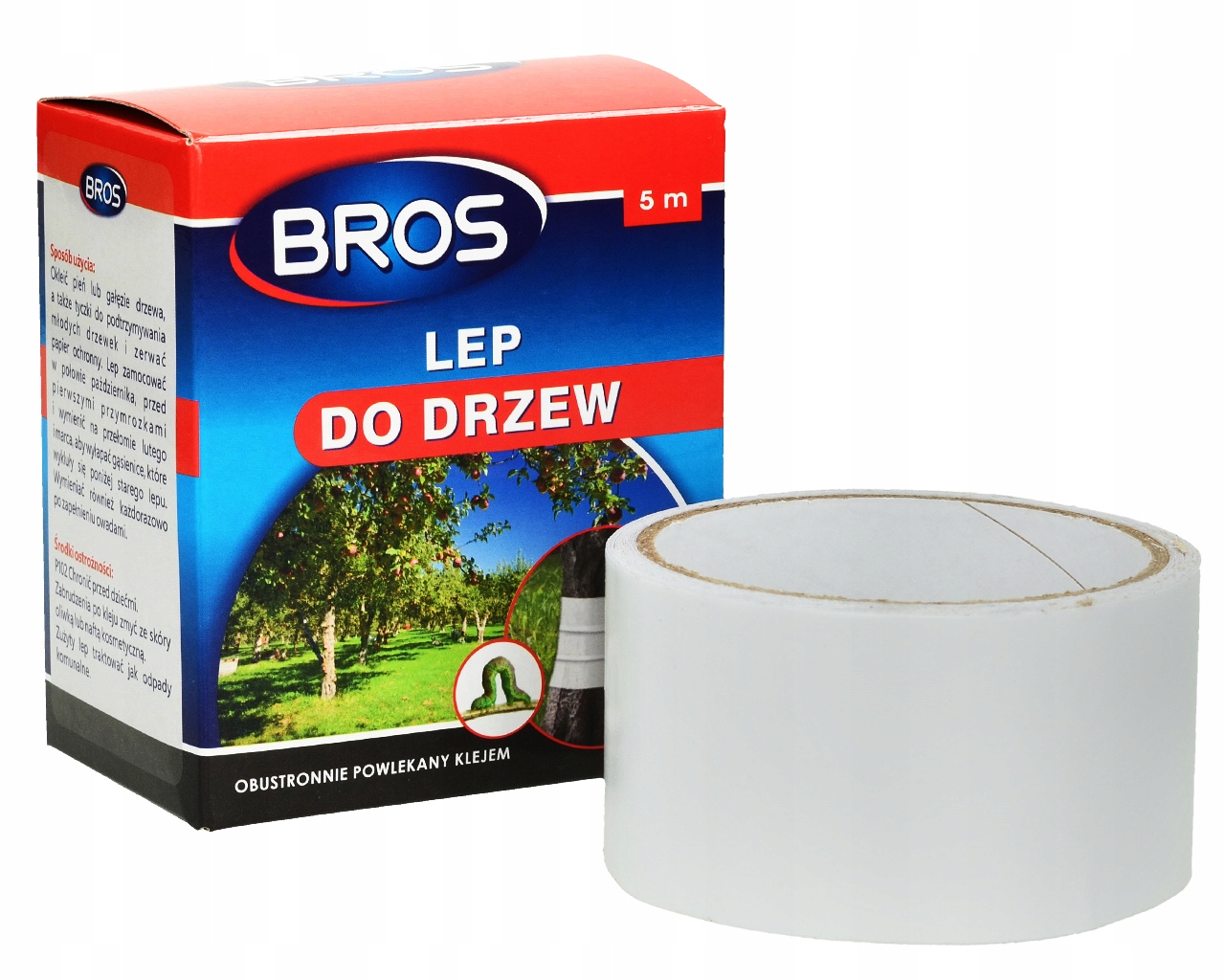 Bros lepiaca páska na stromy