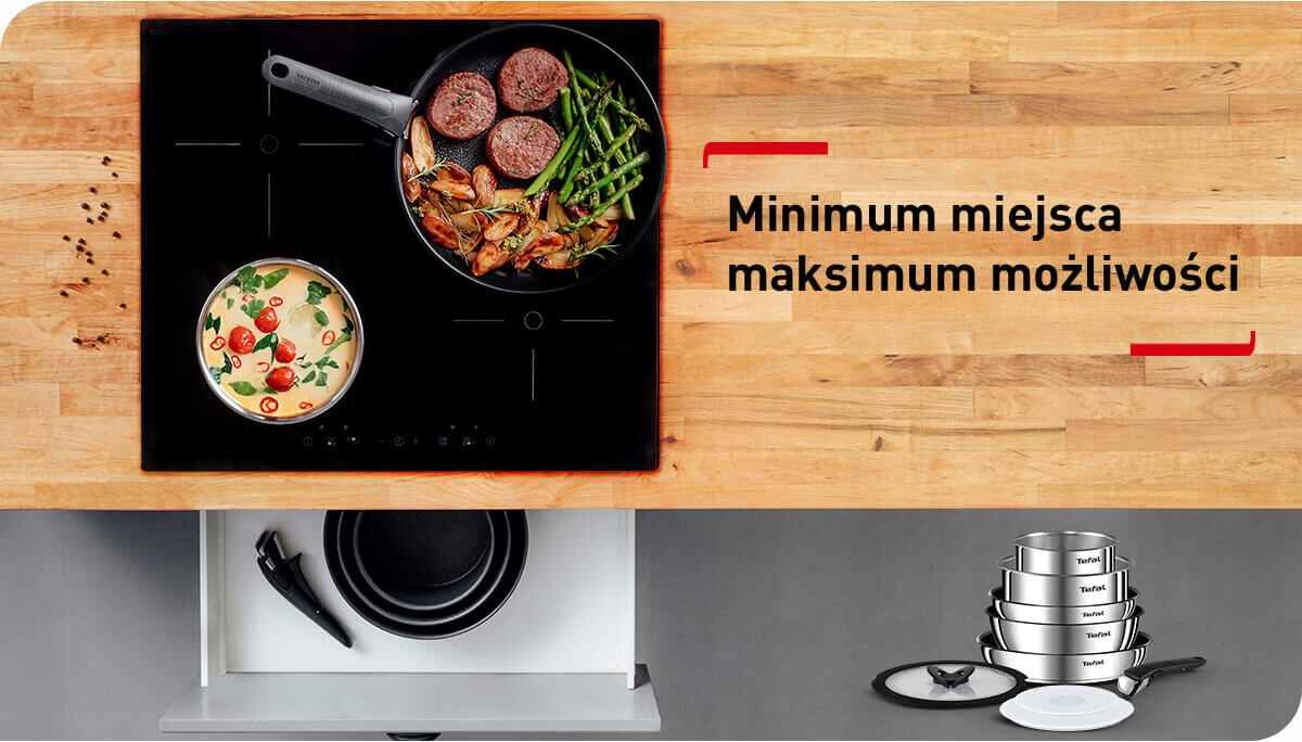 Tefal ingenio emócie shipple park 22 cm oceľ