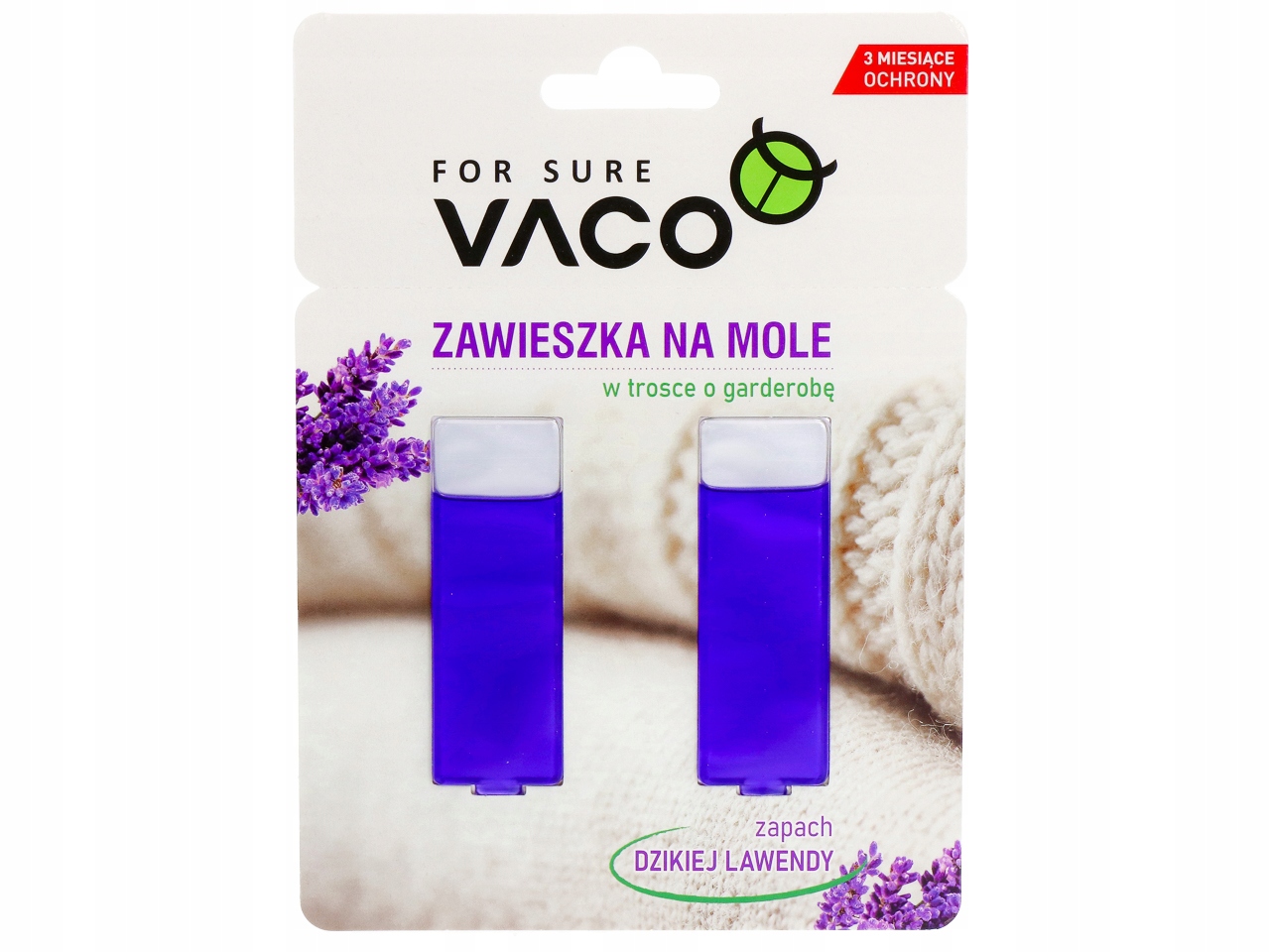 Levanduľový prívesok proti moliam 2ks