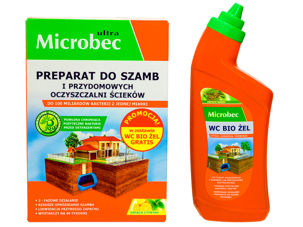 Microbec Bros baktérie pre septické nádrže
