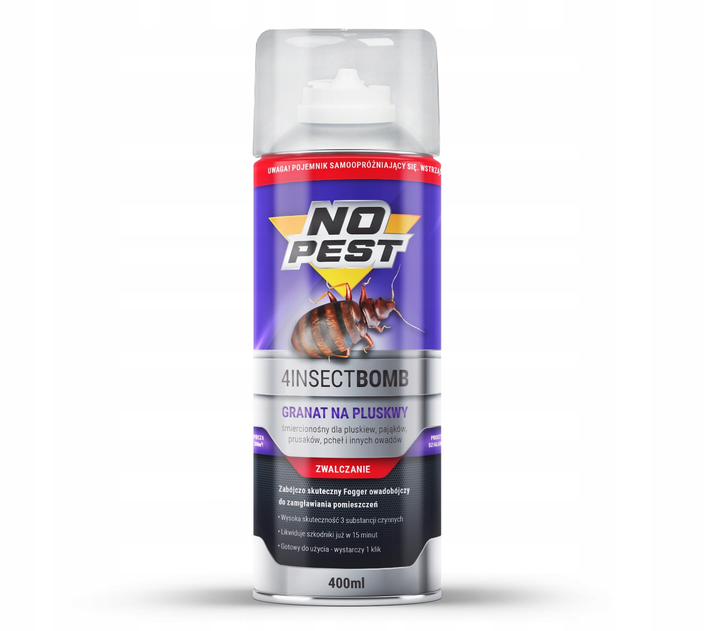 No Pest dymová bomba proti švábom 400 ml