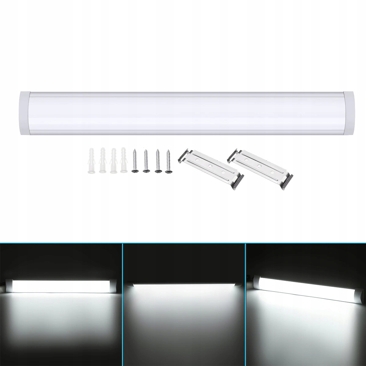 Panel LED lampy pre garáž pre dielňu 120 cm 36w