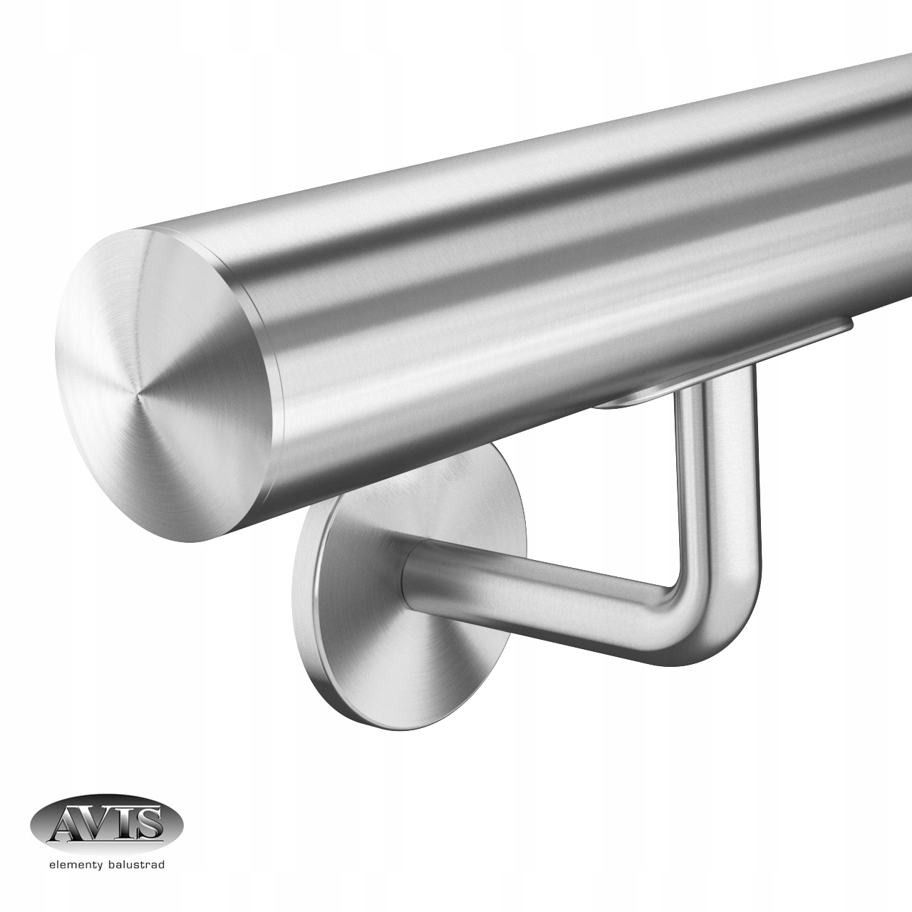 Nerezová nerezová stena zábradlie 200 cm, s111, inox, tuv