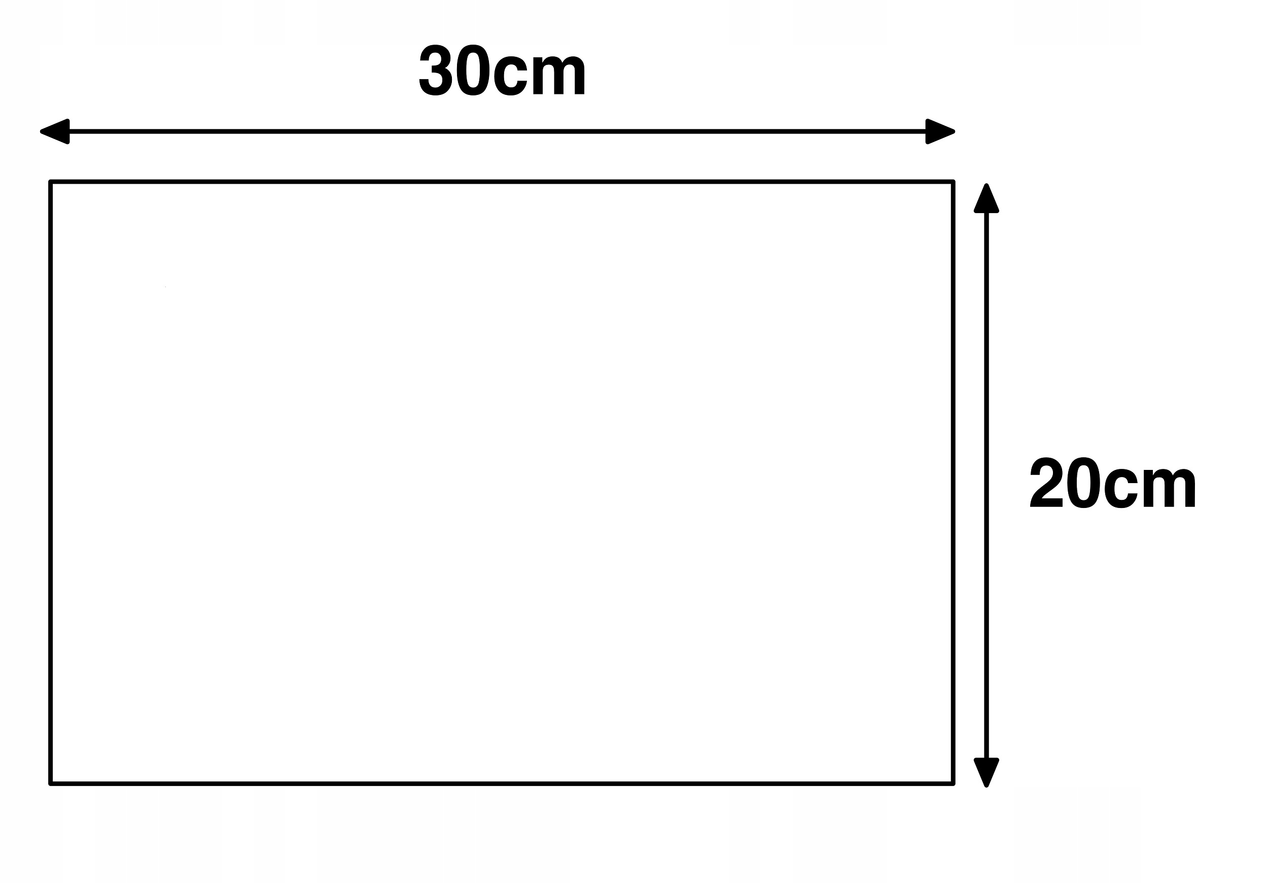 Tabická tabuľka atrakcia číslo číslo 30x20 Vzdialenosť