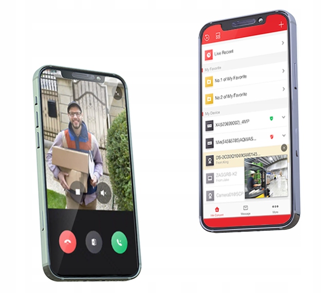 Video-Intercom Intercom WiFi Kis604-S-W Poe Reader