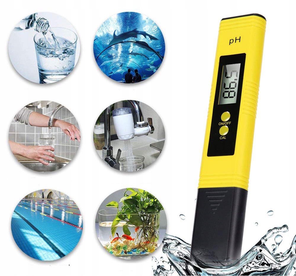 Elektronický merač pH testera ATC AUTOCALIBRÁCIA