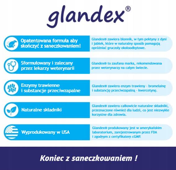 Glandex - 120 valčekov pre periaálne žľazy