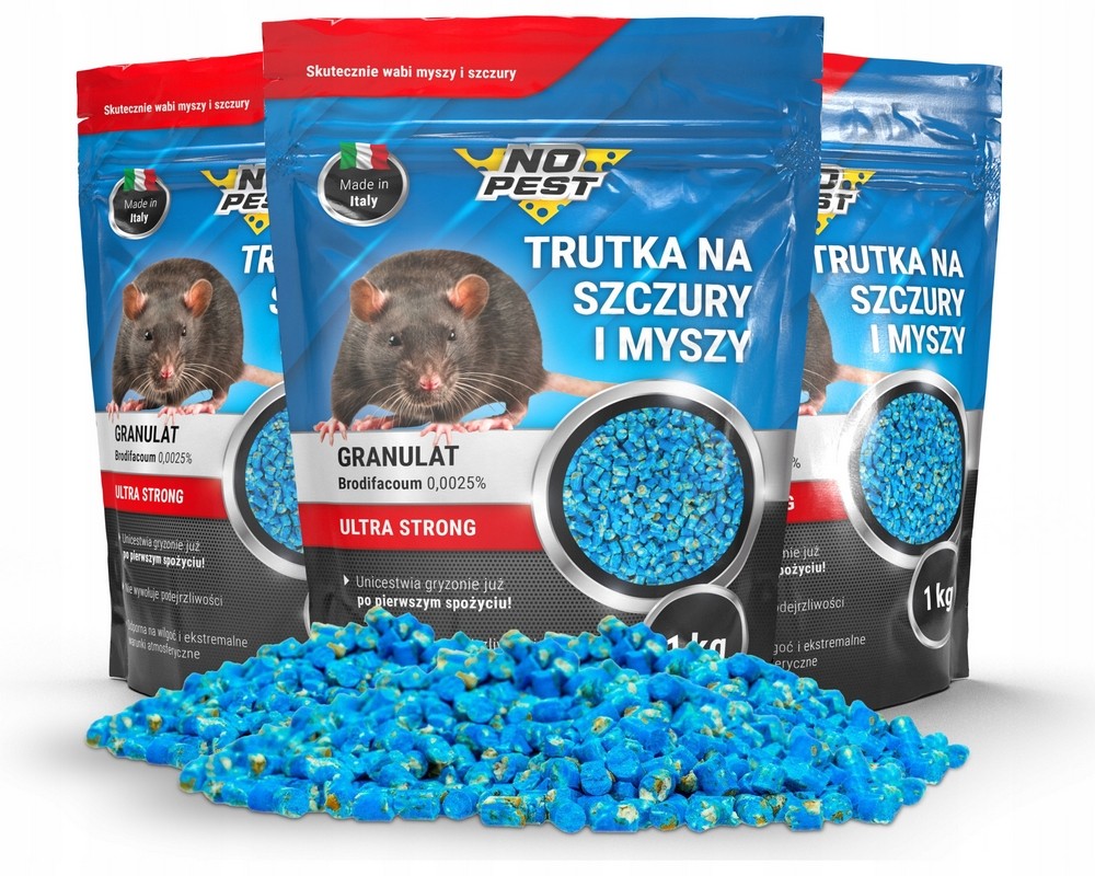 No Pest jed na myši a potkany 3 kg