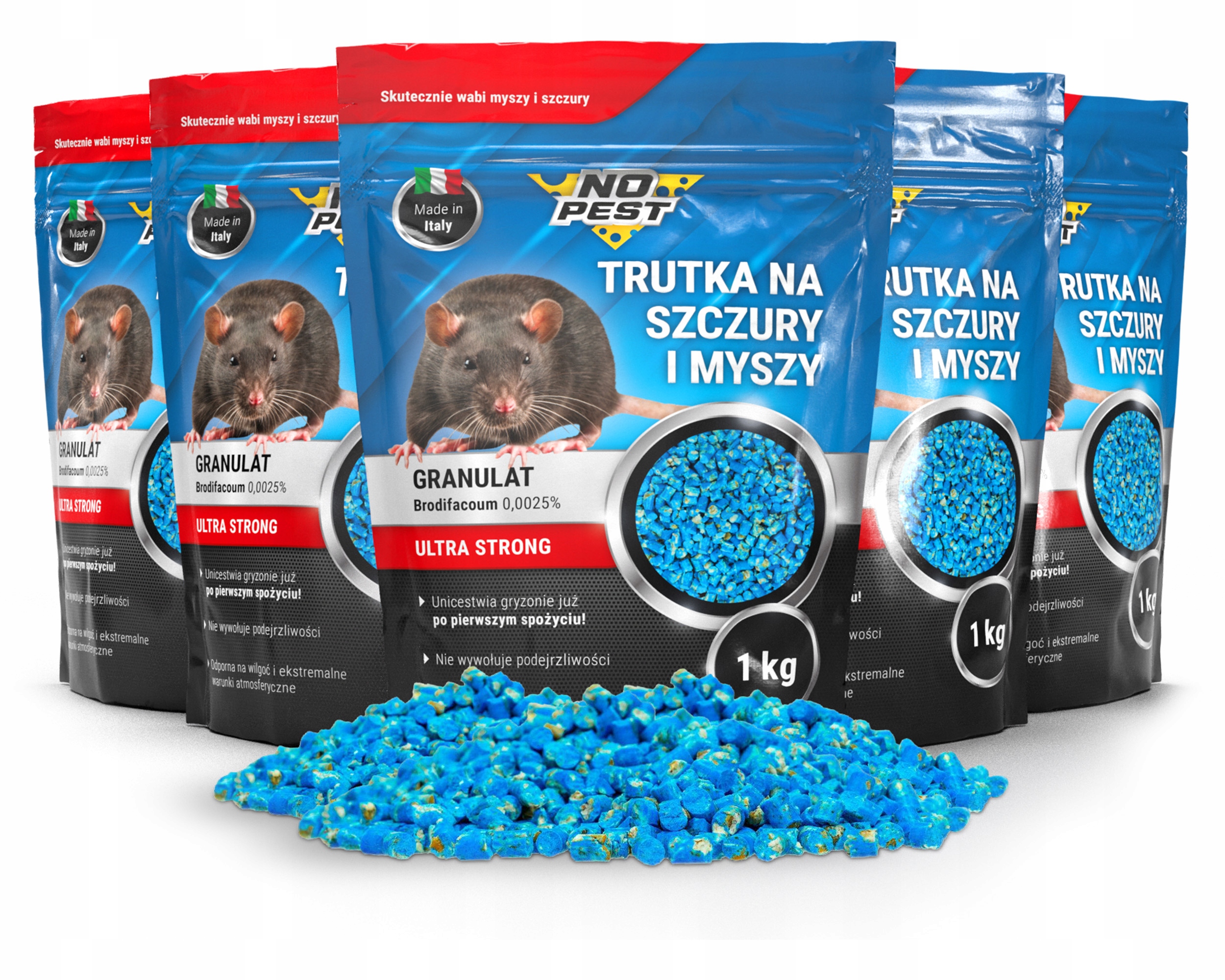 No Pest jed na myši a potkany 5 kg