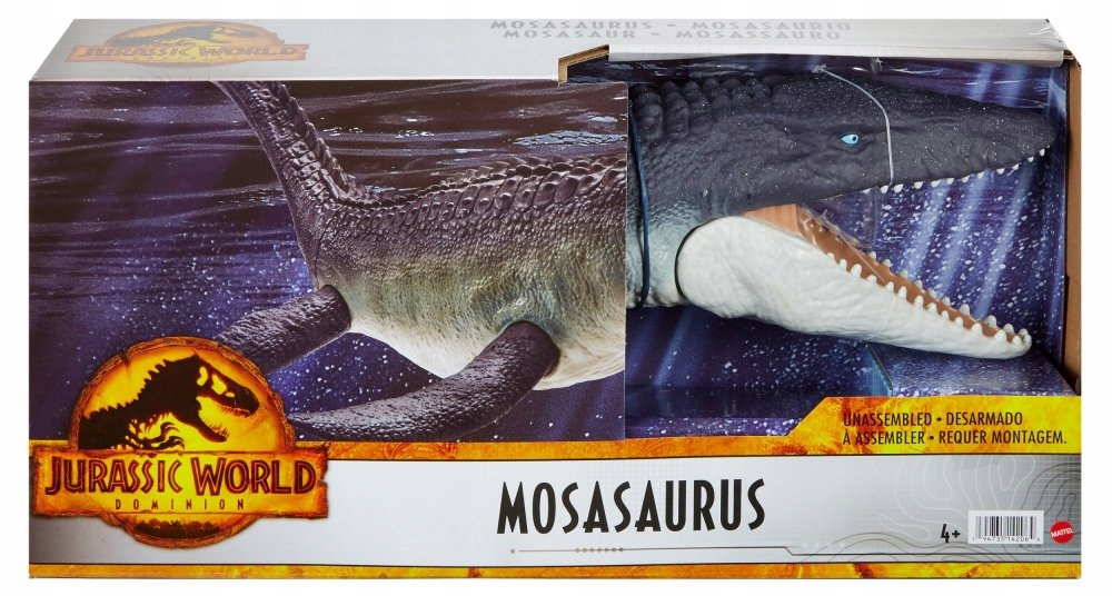 JURSKÝ SVET DINOZAUR MOSASAURUS 71cm HNJ56