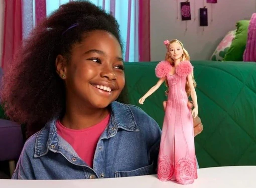 Spievajúca bábika Mattel Glinda z filmu WICKED