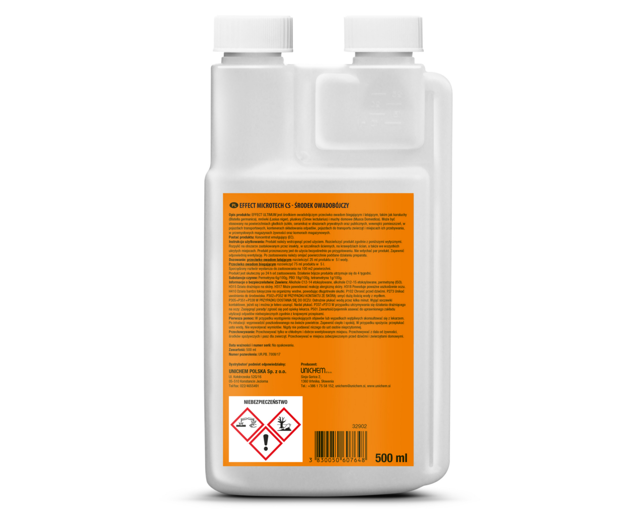 Effect koncentrát na postrek proti ploštice šváby, mravce 500 ml