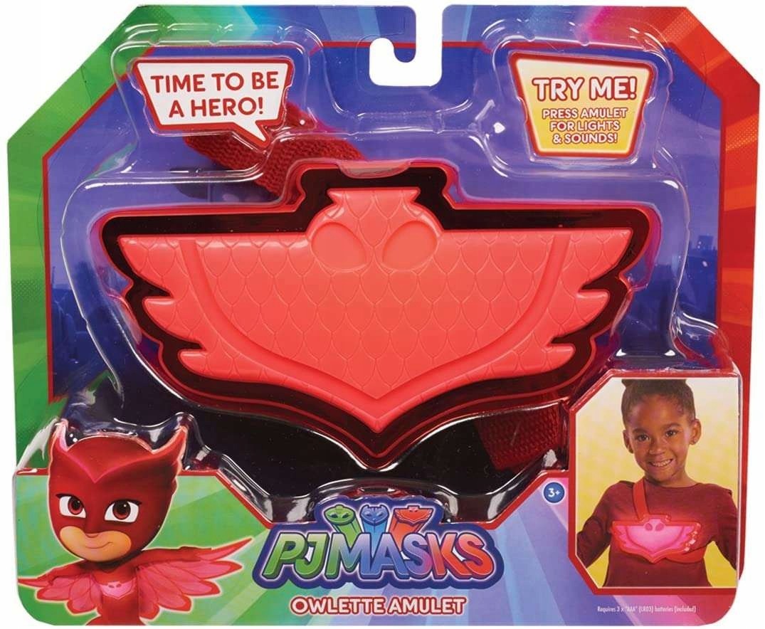 Svietiaci a zvukový amulet Owlette z rozprávky PJ Masks
