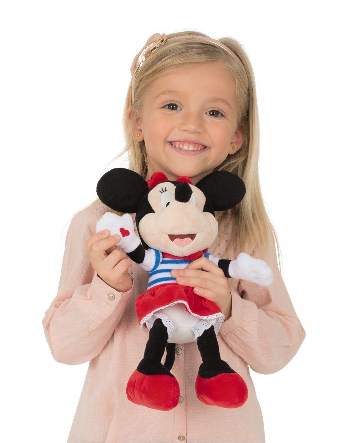 Plyšová hračka Minnie Mouse so zvukom, 32 cm