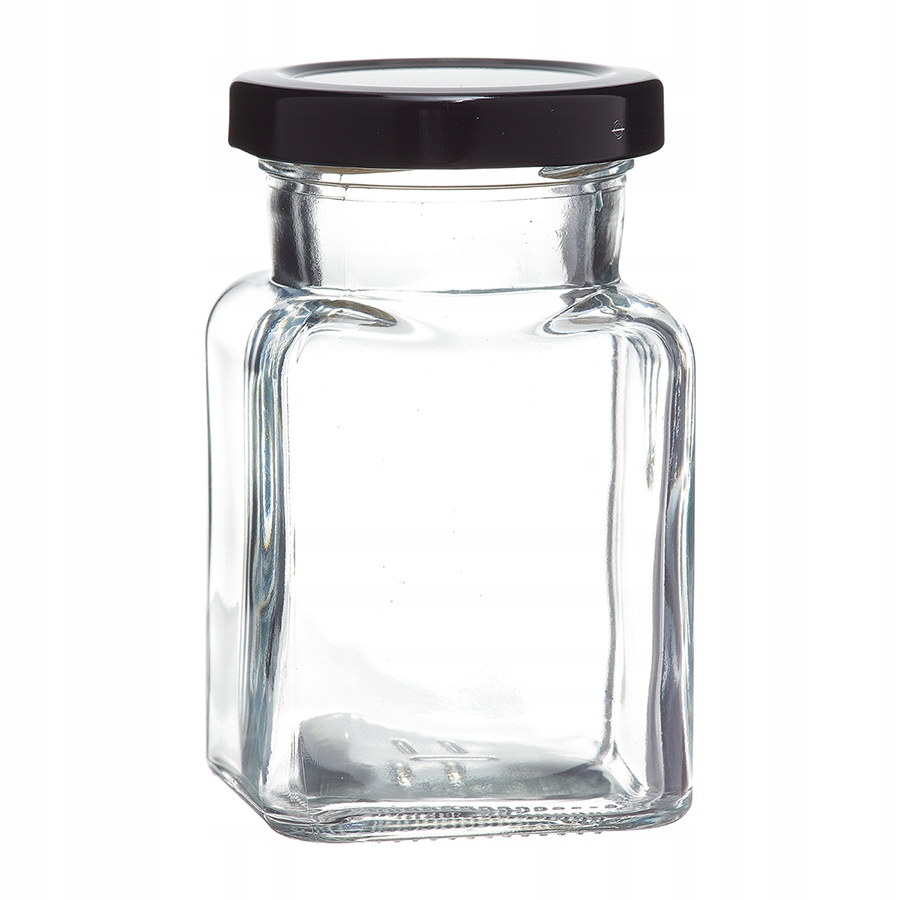 Sklenené dózy na korenie 150 ml, 12 kusov