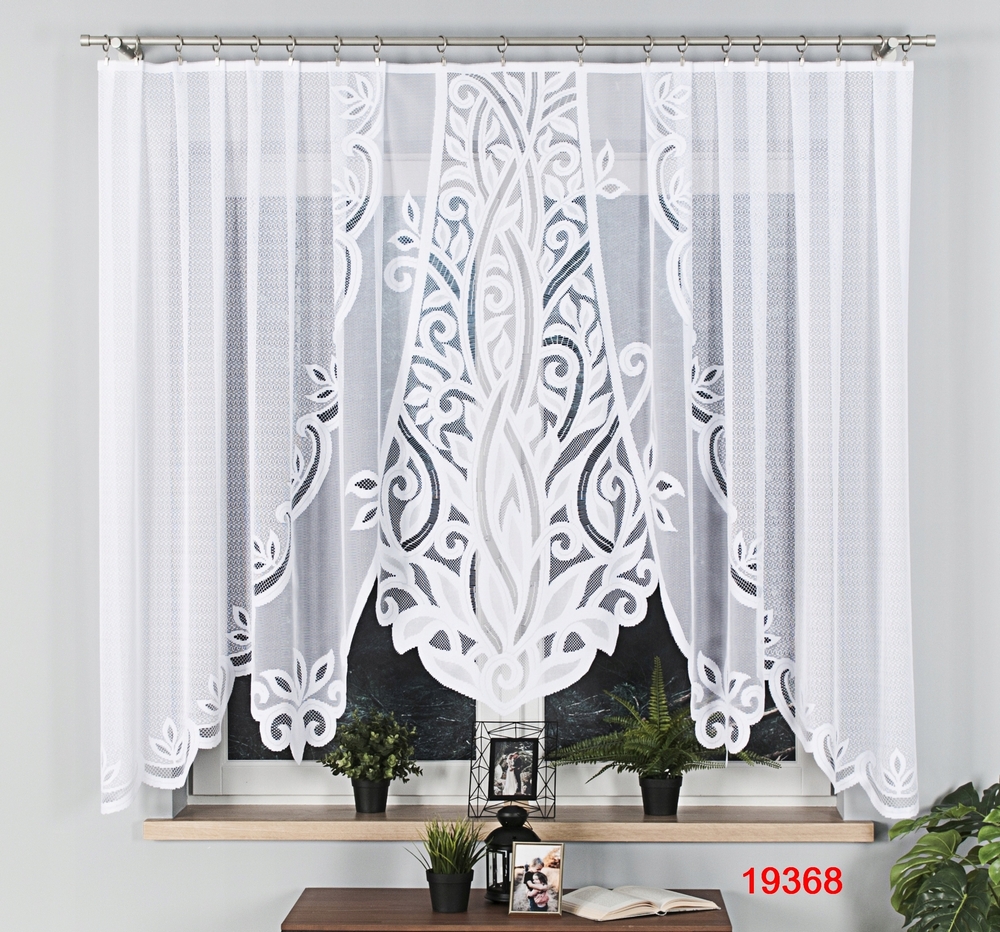 Závesy závesu na záclony Ready Jacquard 300x160