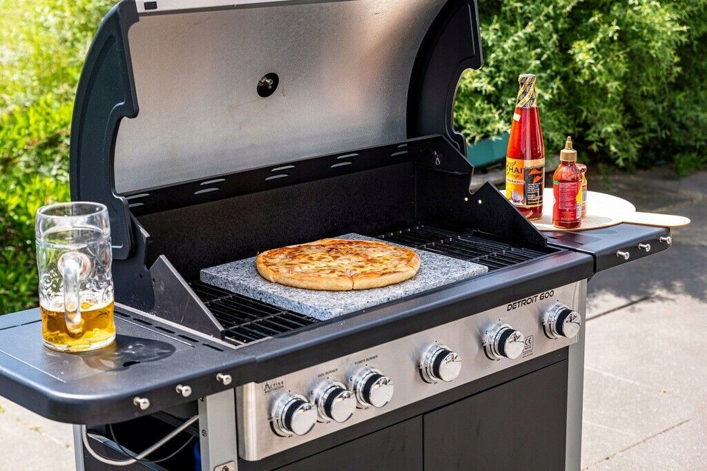 Žulová pizza kameň pre gril 37x35cm gril