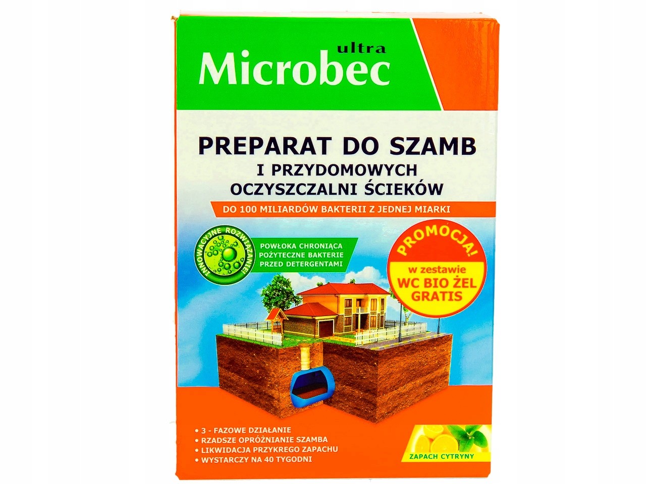 Microbec Bros baktérie pre septické nádrže