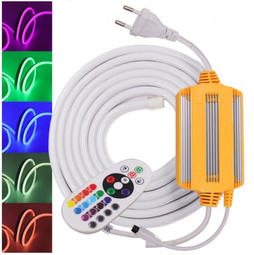 Hadica neónová flex LED hadica 230V RGB na meter