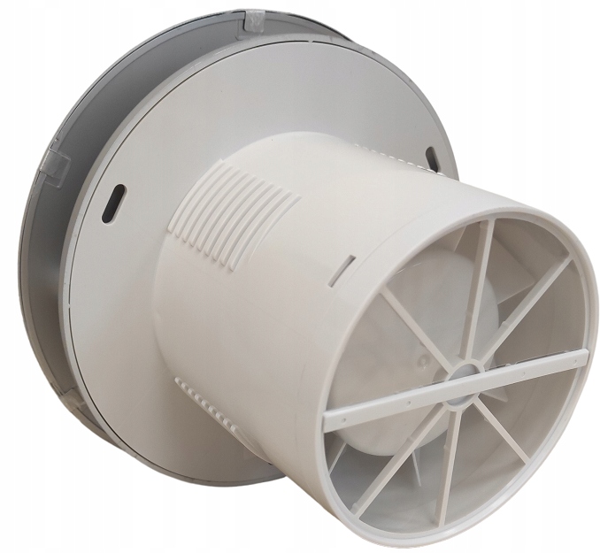 Eberg Axo 100 okrúhly kúpeľňový ventilátor +klapka