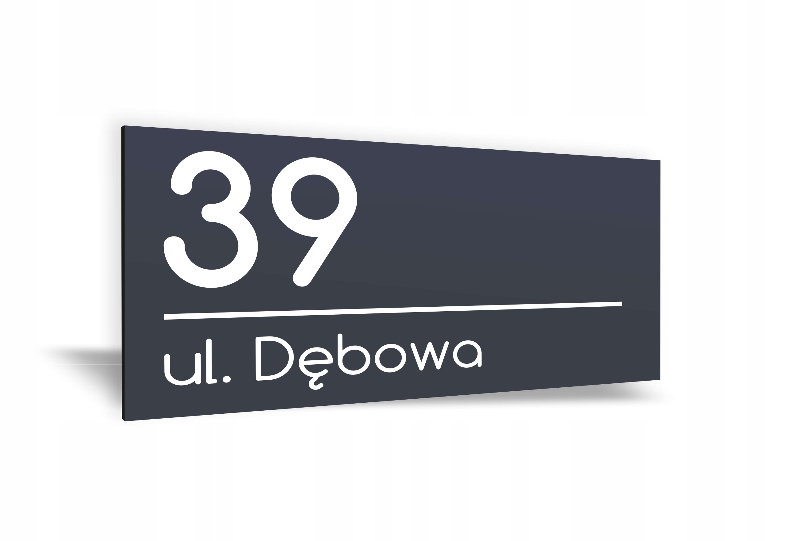 Tabuľka antracitov, veľké číslo domov