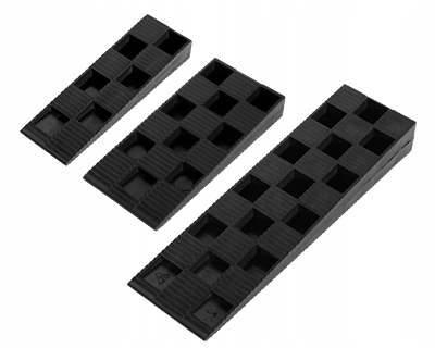 Montážne kliny veľkosti L 20 × 45 × 150 mm, 50 kusov