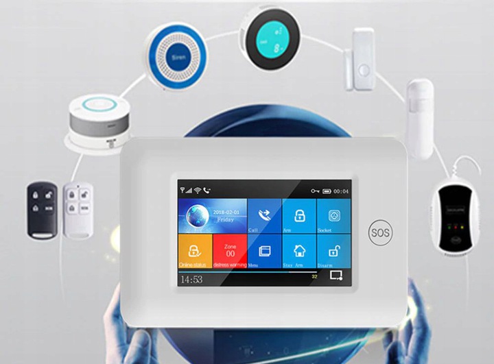 GSM Alarm WiFi App laskl Syrena