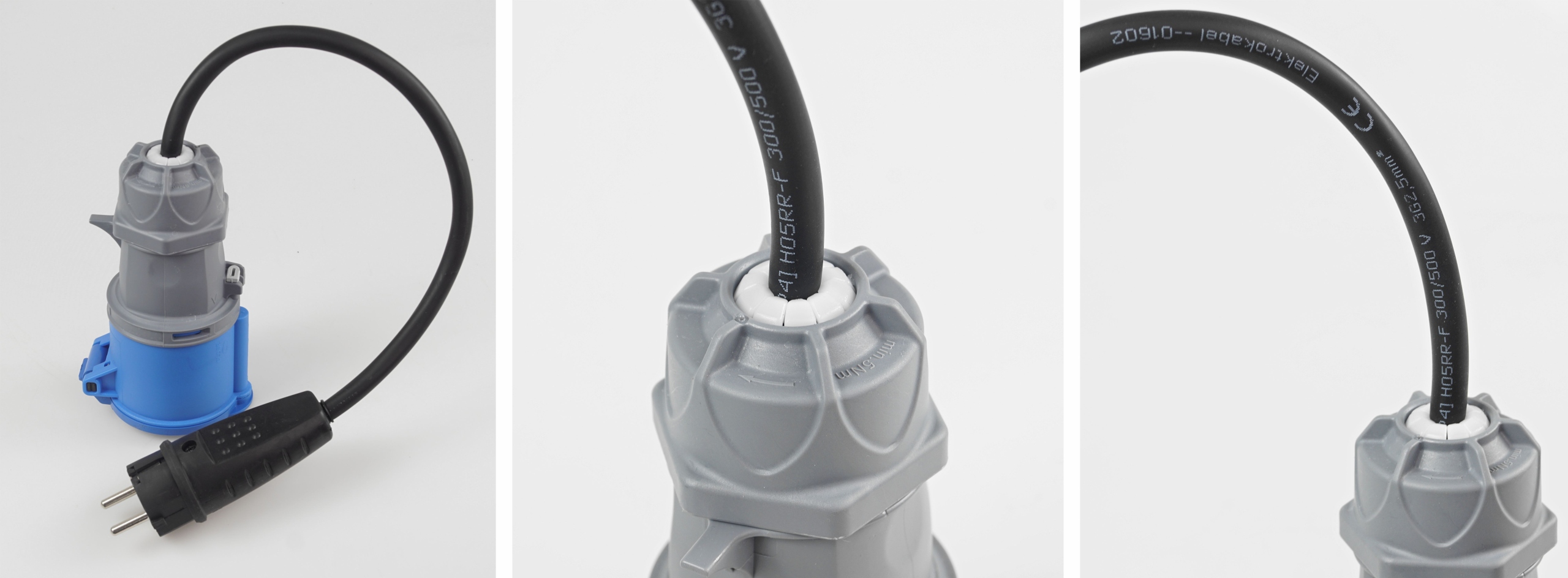 Redukcia kempingu adaptéra 16A 230V Podľa