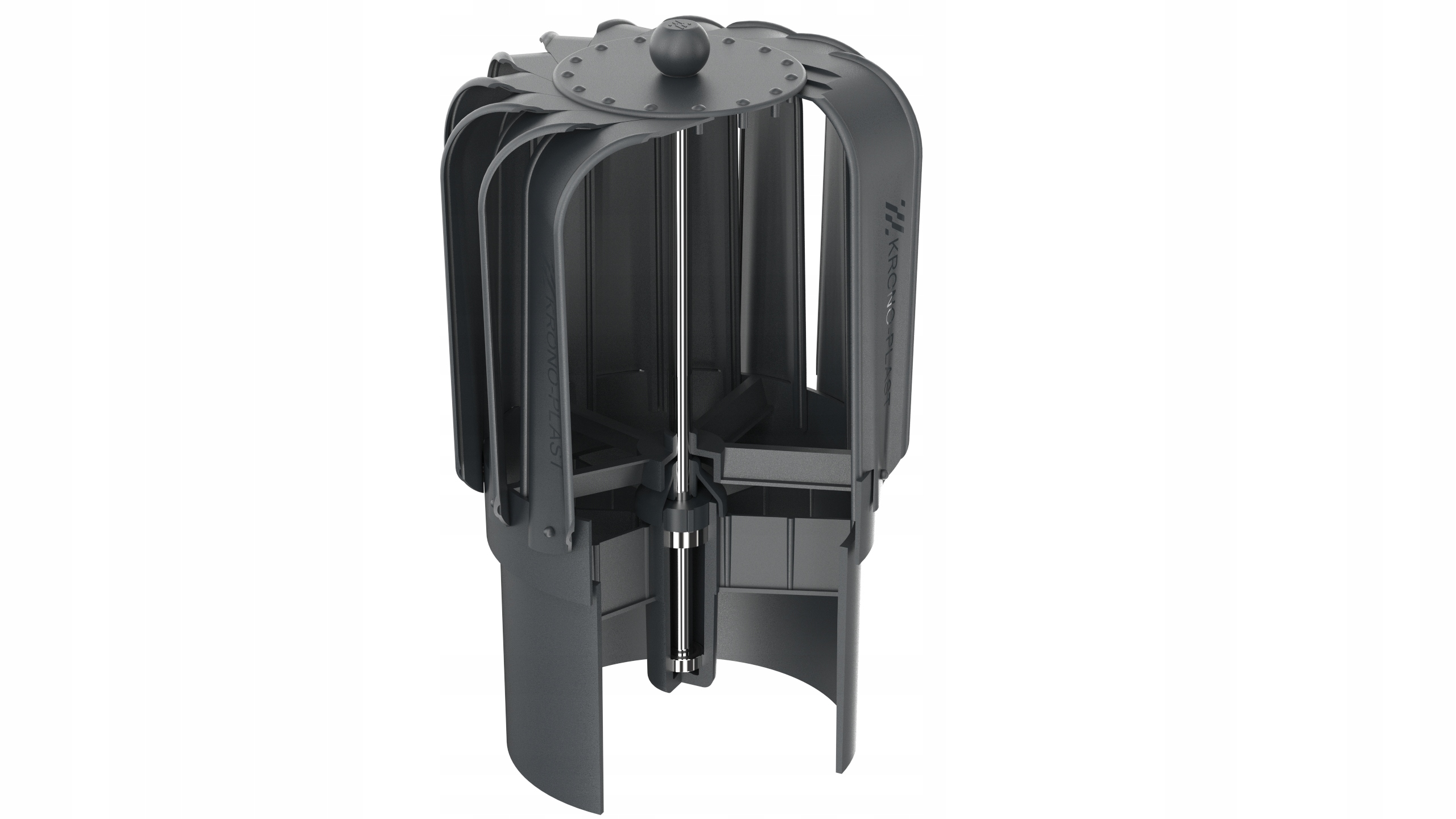 Základná základňa Rotary Chimney FI150+Redukcia 110 farieb