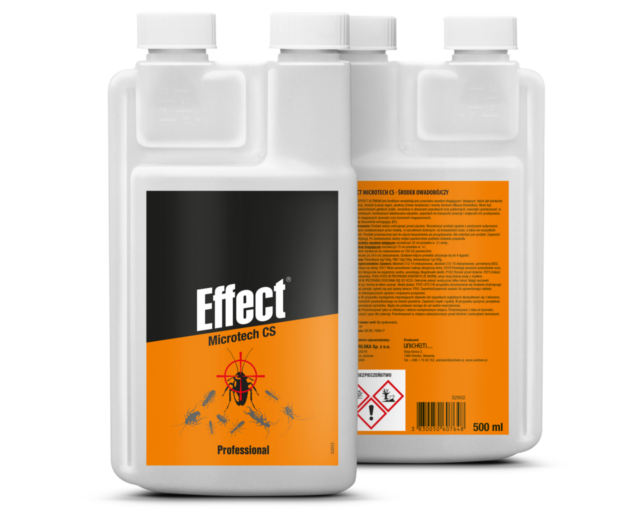 Effect koncentrát na postrek proti ploštice šváby, mravce 500 ml