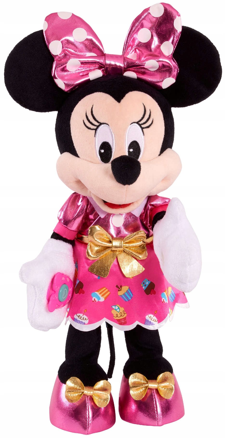 Interaktívna plyšová Minnie Mouse so psíkom, zvukom a pohybom
