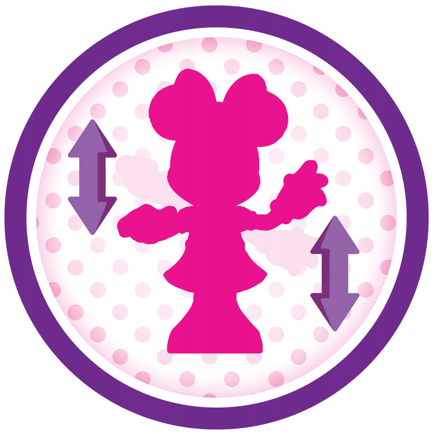 Mickey Mouse - ružové auto s figúrkou Minnie Mouse