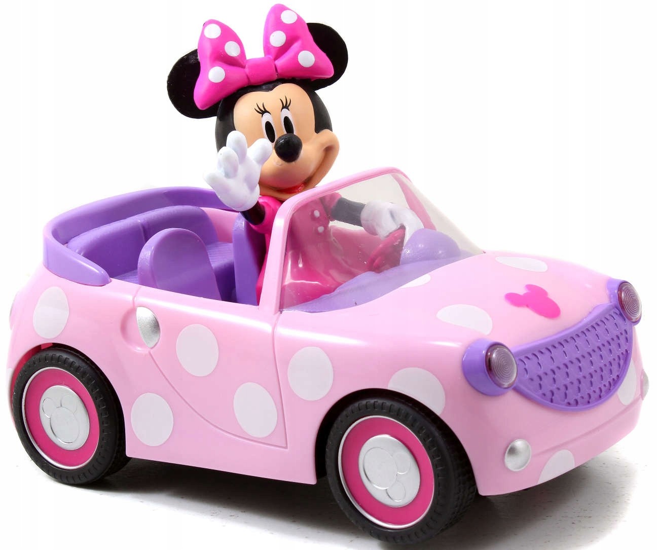 RC kabriolet Jada Minnie Mouse s pevnou figúrkou