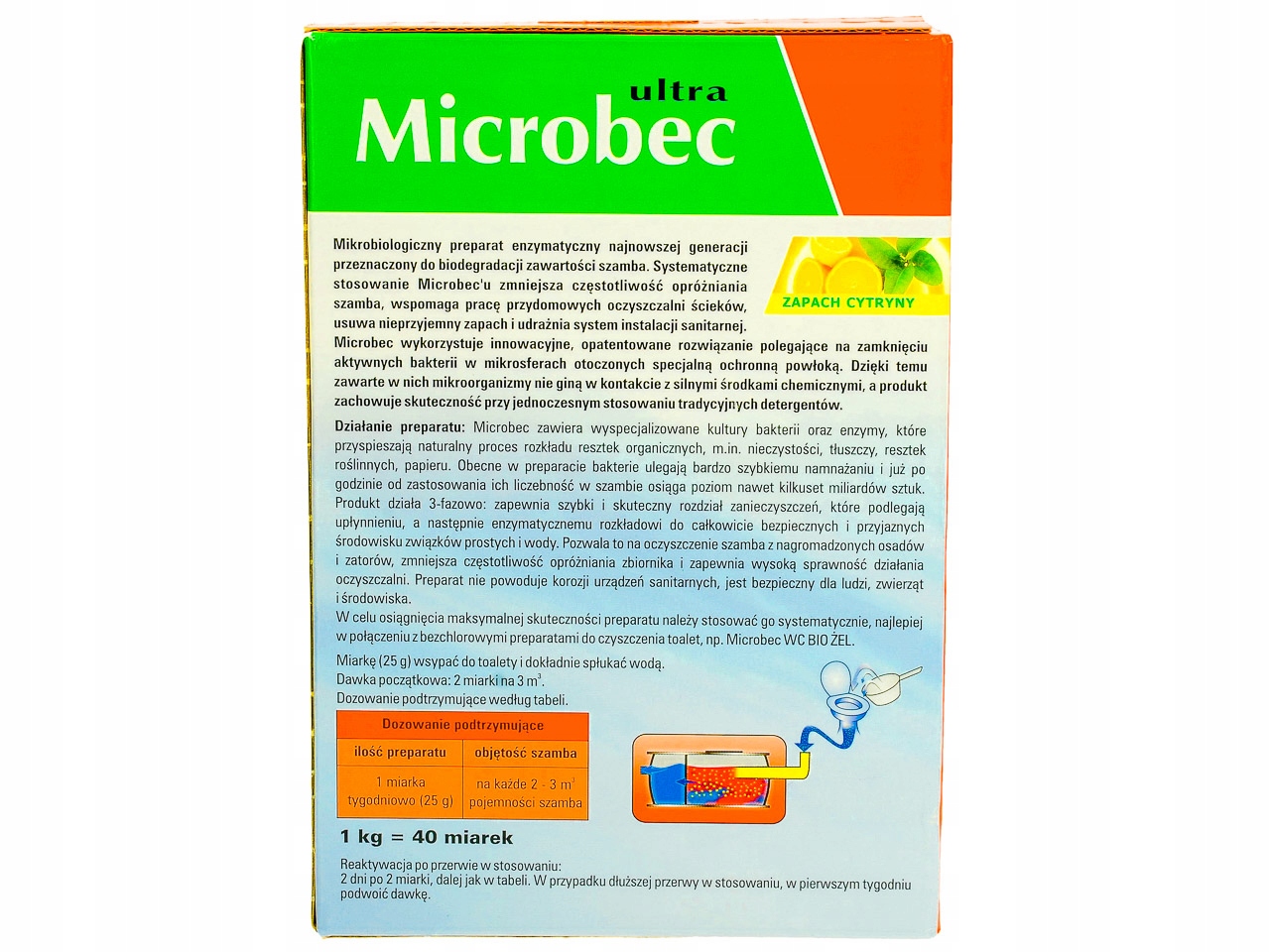 Microbec Bros baktérie pre septické nádrže