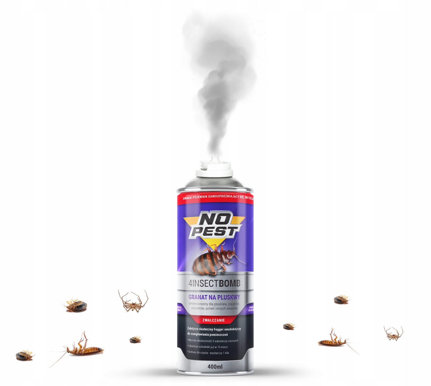 No Pest biocíd pre hmyz 400 ml x 3