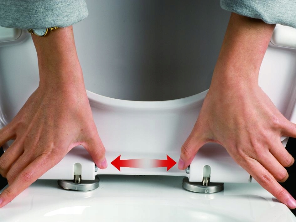 Pomaly -closing Universal Flap toaleta