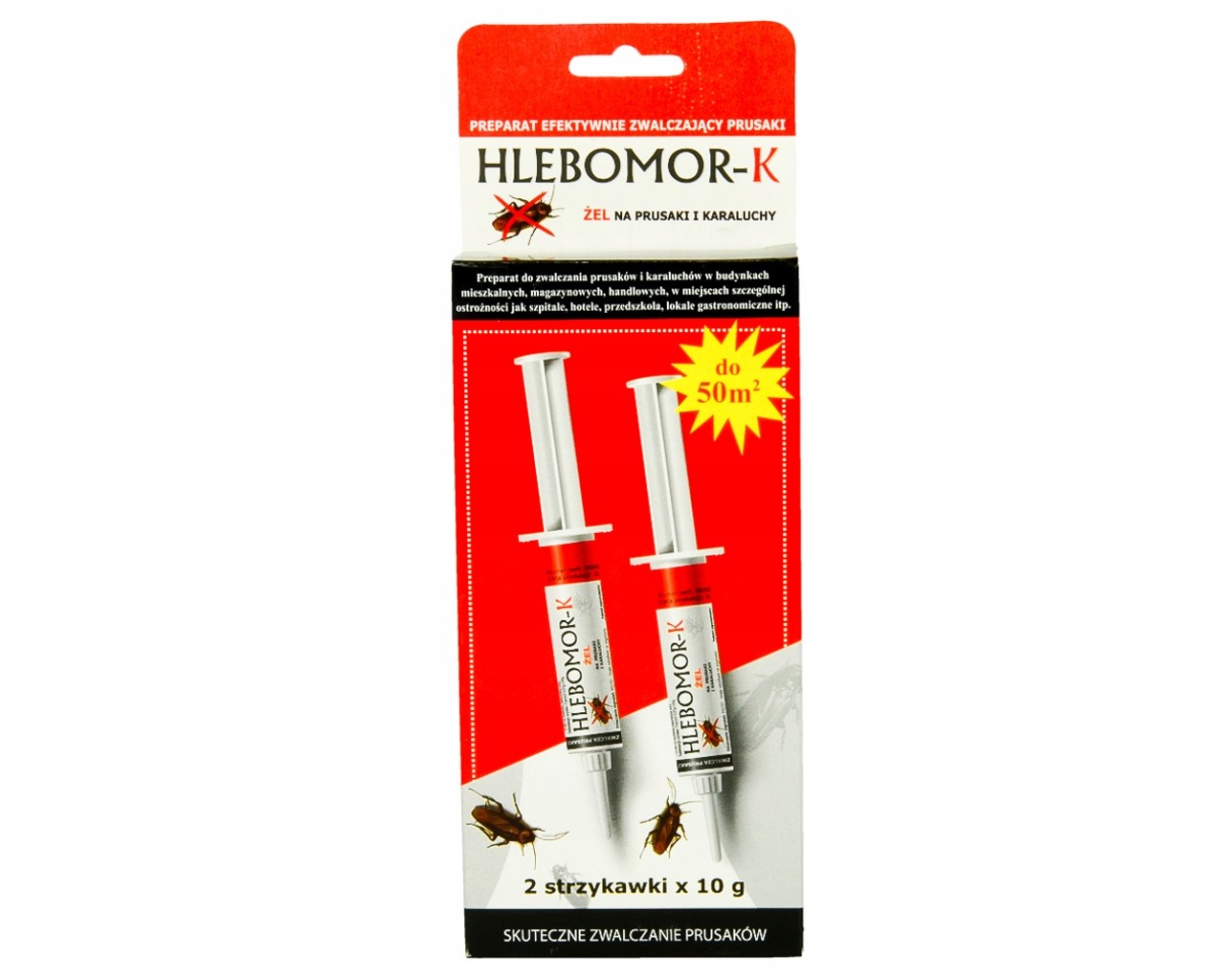 Gél proti švábom Hlebomor-K 2 ks