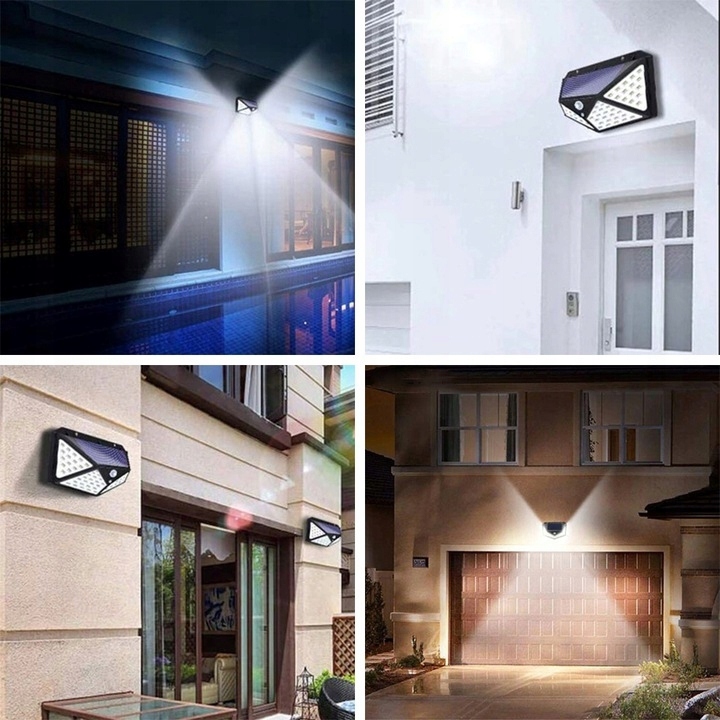 Solárna lampa s Dlake Multi -Much Sensor 100 LED