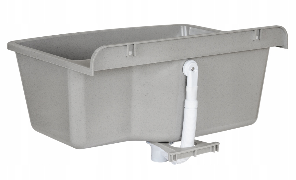 Úžitkový drez Maximus Zelvo 610 × 440 × 230 mm so súpravou