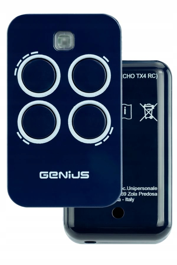 Genius Echo Tx4 RC 433MHz 4-kanálové diaľkové ovládanie