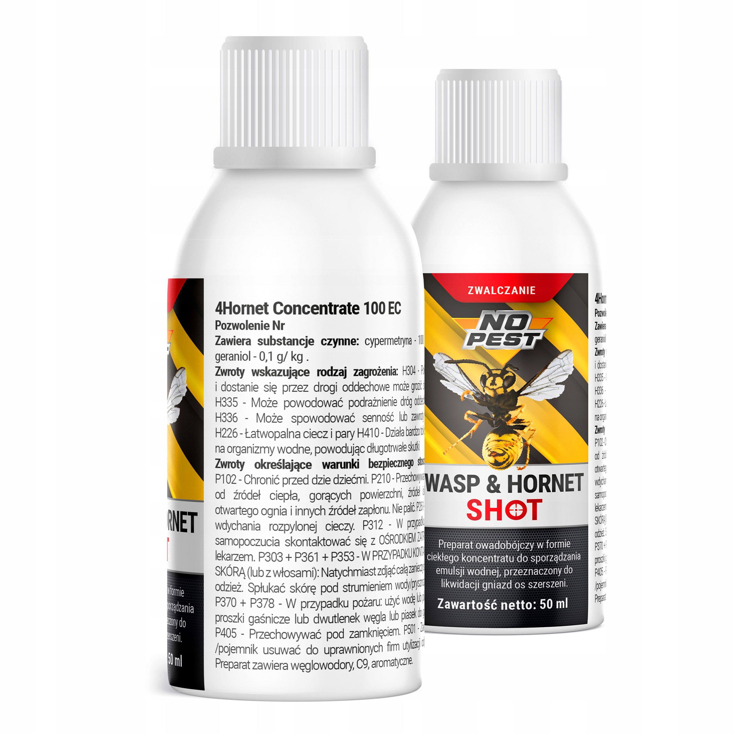 Koncentrát na osy a sršne No Pest Wasp & Hornet Shot, 50 ml
