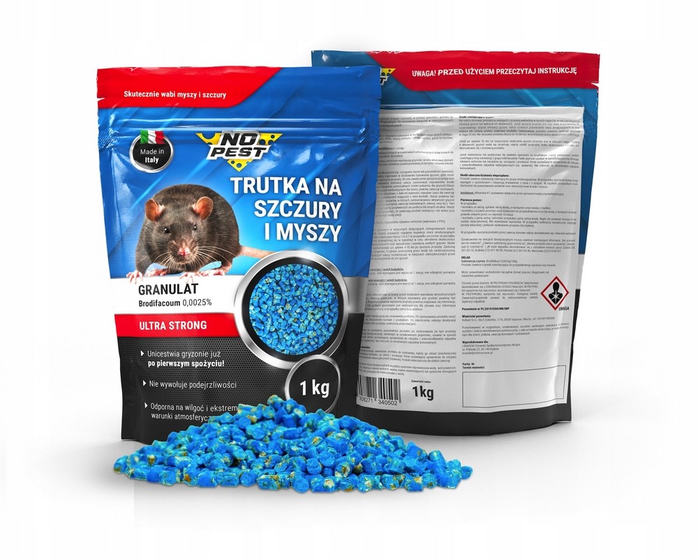 No Pest jed na myši a potkany 3 kg