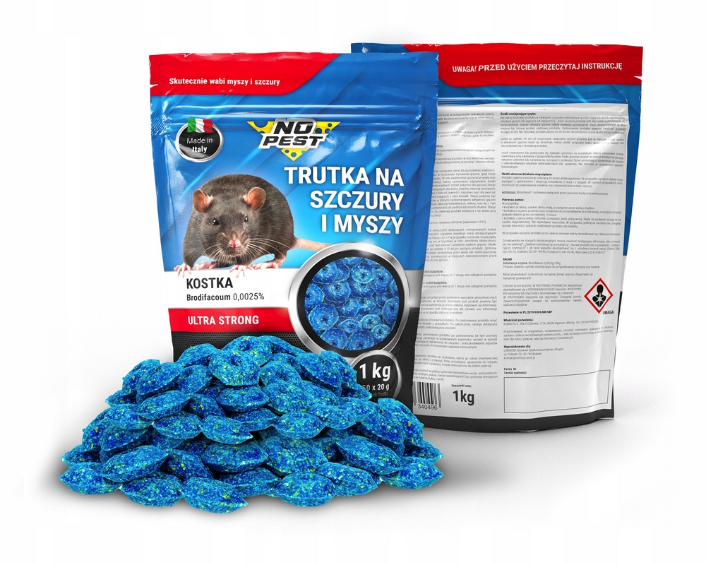 Jed - otrava pre hlodavce NO PEST pasta 1 kg